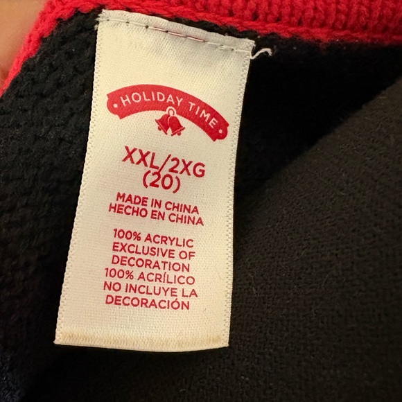 🎄CHRISTMAS SWEATER🎄 by Holiday Time size XXL/2XG (20).Cute or ugly? You decide - Picture 4 of 8